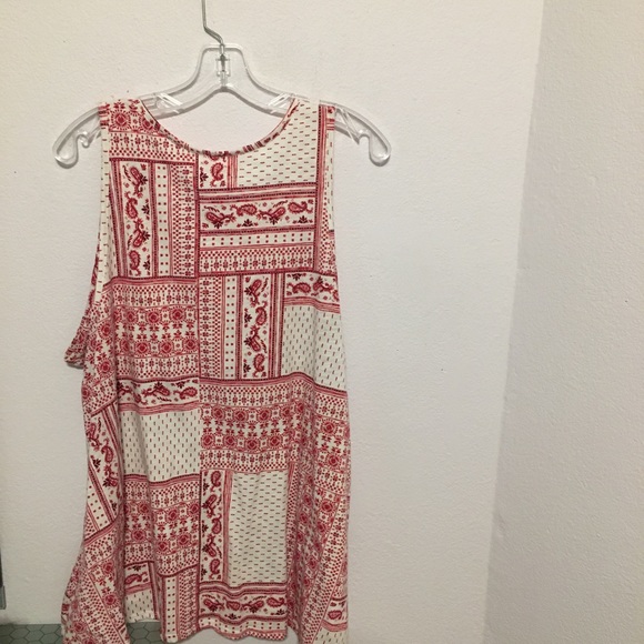 Sonoma red and white soft tank patterned.XXL - Picture 3 of 4